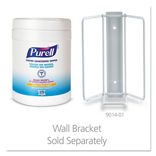 Purell Desinfizierende Handtücher, 6 x 6 3/4 Zoll, Weiß, 270 Tücher pro Spender