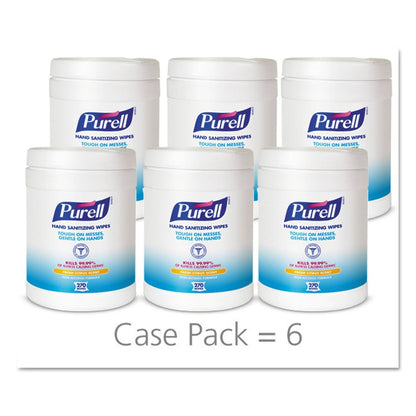 Purell Desinfizierende Handtücher, 6 x 6 3/4 Zoll, Weiß, 270 Tücher pro Spender