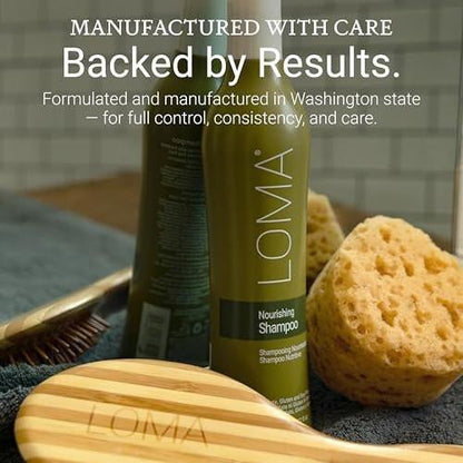 LOMA Nourishing Shampoo 33 Unzen (Liter) – Feuchtigkeitsspendendes Pflegeshampoo