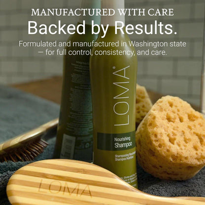 LOMA Nourishing Shampoo 33 Unzen (Liter) – Feuchtigkeitsspendendes Pflegeshampoo