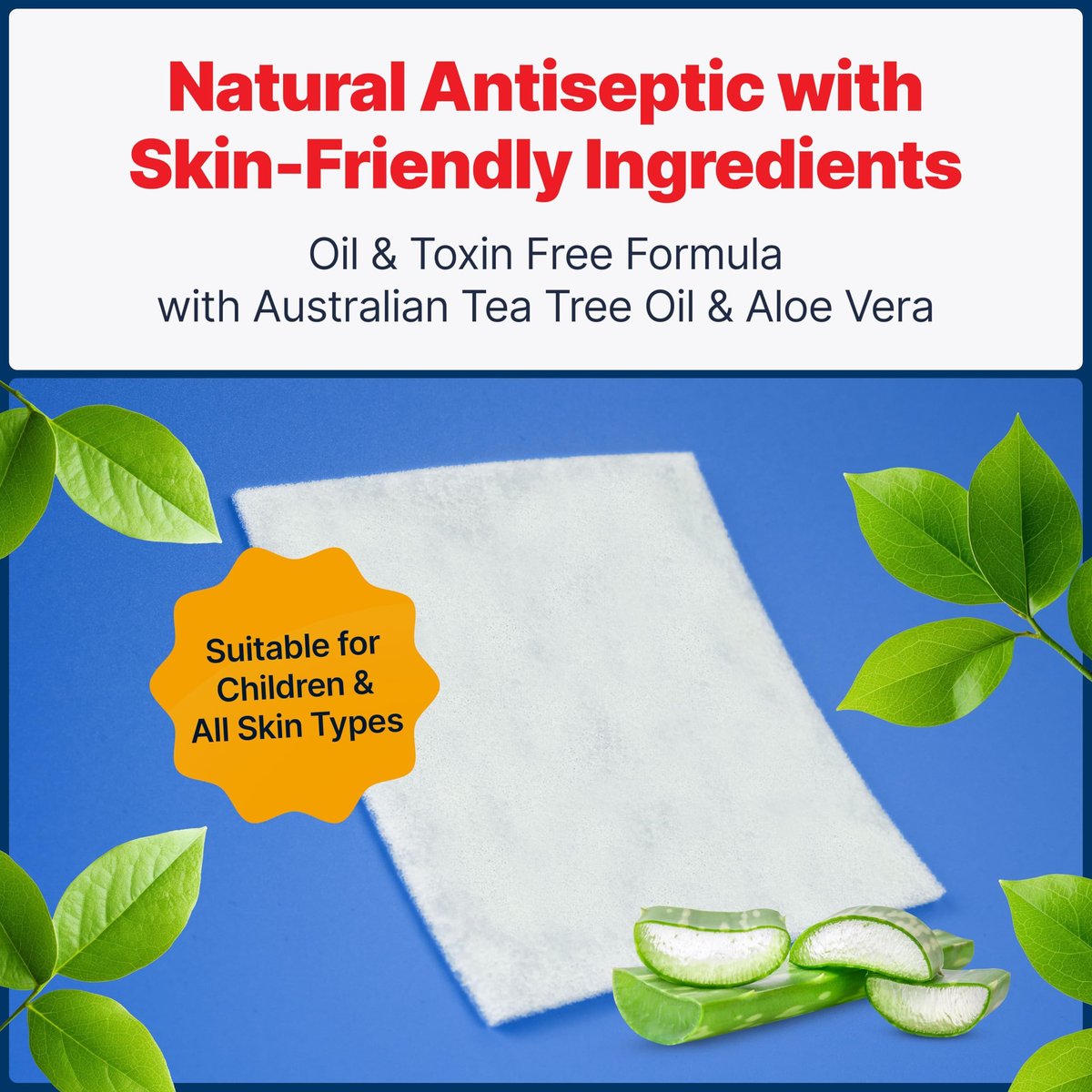 BurnFix® Burn Gel Pads 4x4 Hydrogel-Verband mit Heat Sink™ Technologie – Steril mit Teebaumöl – Kühlend bei Sonnenbrand, Küchenverletzungen, chemischen Verbrennungen – Nicht haftende Erste Hilfe, sicher für Gesicht & Kinder (2er-Pack)