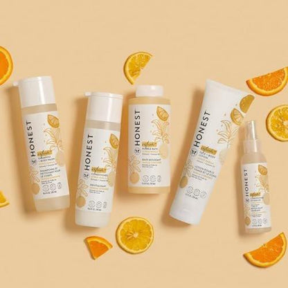 The Honest Company Silikonfreier Conditioner, Sanft und Tränenfrei, Hypoallergen, Baby Haarpflege mit Natürlichen Inhaltsstoffen, Citrus Vanilla Refresh, 296 ml