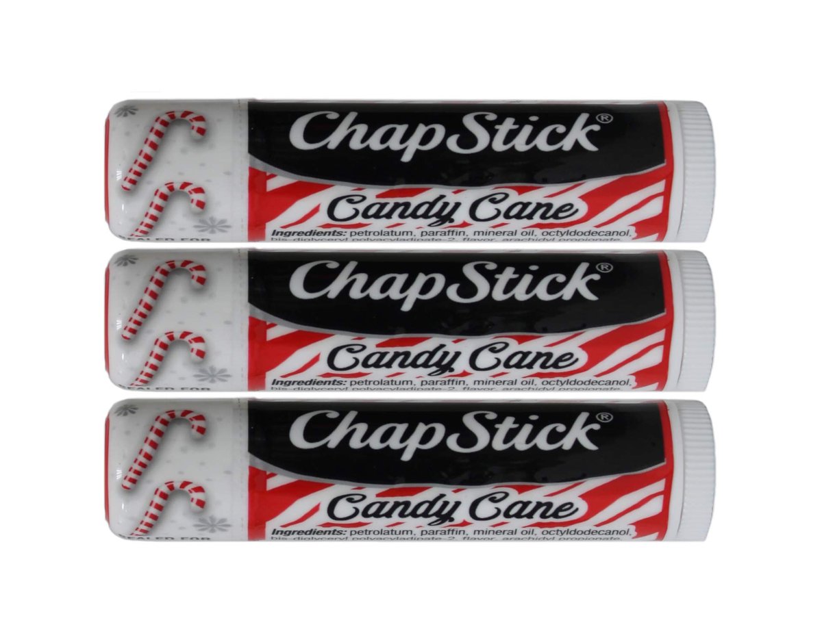 ChapStick Candy Cane Lippenbalsam, 0,15 oz (3er-Pack)