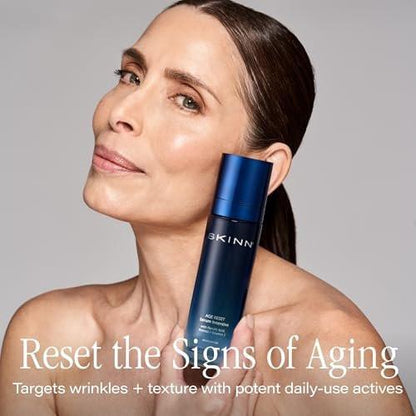 SKINN Deep Wrinkle Facial Serum – Anti-Falten Serum für das Gesicht mit Ferulasäure, Retinol & Vitamin C – Intensive Anti-Aging Pflege zur Reduzierung von Falten & feinen Linien