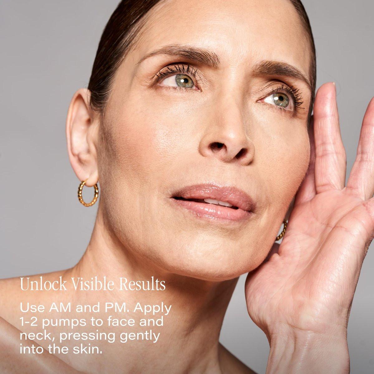 SKINN Deep Wrinkle Facial Serum – Anti-Falten Serum für das Gesicht mit Ferulasäure, Retinol & Vitamin C – Intensive Anti-Aging Pflege zur Reduzierung von Falten & feinen Linien