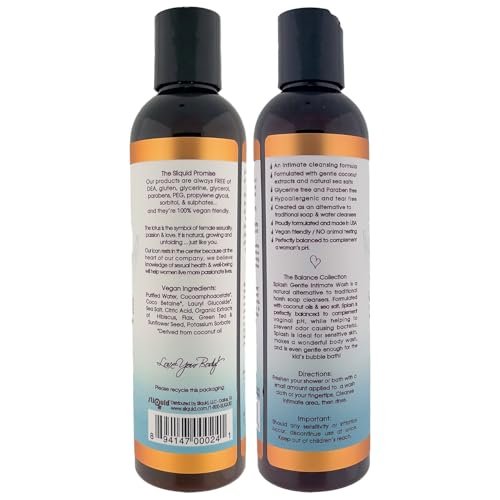 Sliquid Splash Sanfte Intimwaschlotion - Duftfrei 8,5 fl oz