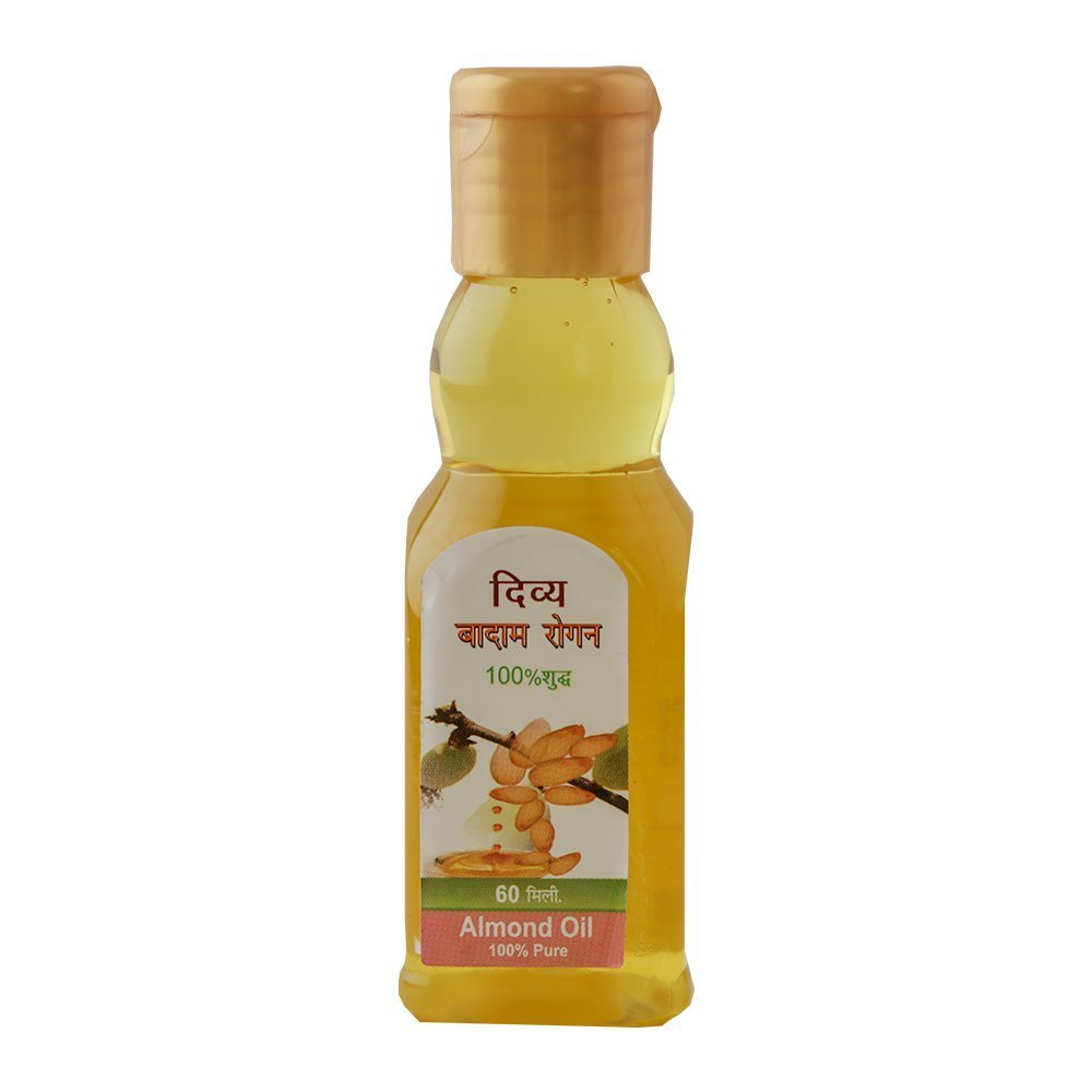 Divya Badam Rogan - 60 ml – Reines Mandelöl für Haare und Haut