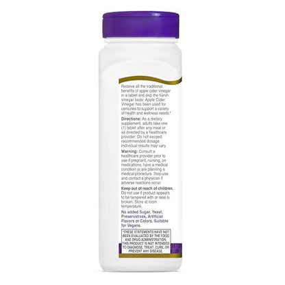 21st Century Apfelessig 300mg Tabletten, 250 Stück