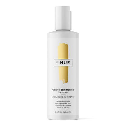 dpHUE Sanftes Aufhellendes Shampoo – 8,5 oz – Reinigt und verleiht Glanz & Helligkeit – Frischer, blumiger Duft – Farbsicher, vegan, tierversuchsfrei
