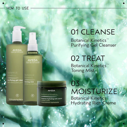 Aveda Botanical Kinetics Intense Hydrating Rich Creme – Gesichtscreme für trockene bis sehr trockene Haut mit Cupuaçu-Butter, 50 ml