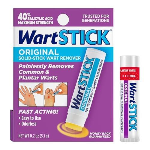WartStick Maximum Strength Salicylsäure Fest-Stick gegen Warzen und Plantarwarzen, 0,2 Unzen
