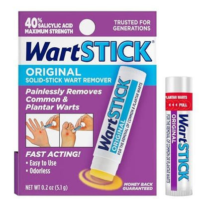 WartStick Maximum Strength Salicylsäure Fest-Stick gegen Warzen und Plantarwarzen, 0,2 Unzen