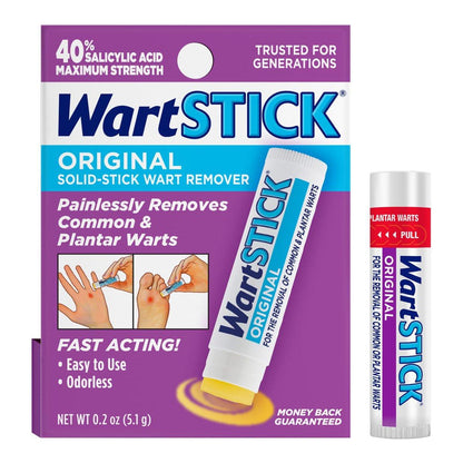 WartStick Maximum Strength Salicylsäure Fest-Stick gegen Warzen und Plantarwarzen, 0,2 Unzen