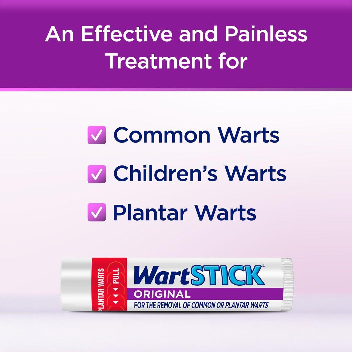 WartStick Maximum Strength Salicylsäure Fest-Stick gegen Warzen und Plantarwarzen, 0,2 Unzen