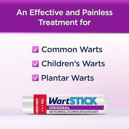WartStick Maximum Strength Salicylsäure Fest-Stick gegen Warzen und Plantarwarzen, 0,2 Unzen