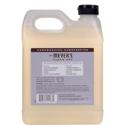 MRS. MEYER'S CLEAN DAY Flüssigseife Nachfüllpack Lavendel, 33 Fl Oz