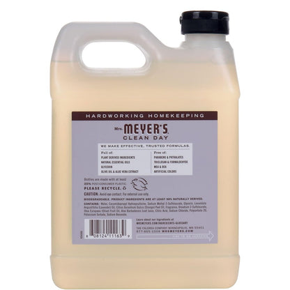 MRS. MEYER'S CLEAN DAY Flüssigseife Nachfüllpack Lavendel, 33 Fl Oz