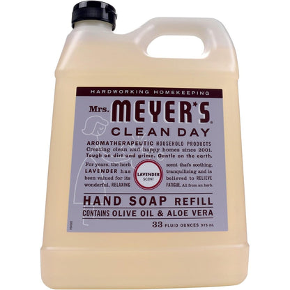 MRS. MEYER'S CLEAN DAY Flüssigseife Nachfüllpack Lavendel, 33 Fl Oz