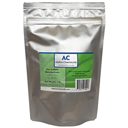 Zinksulfat-Monohydrat - 35,5 % Zn - 99 % rein - 1 Pfund