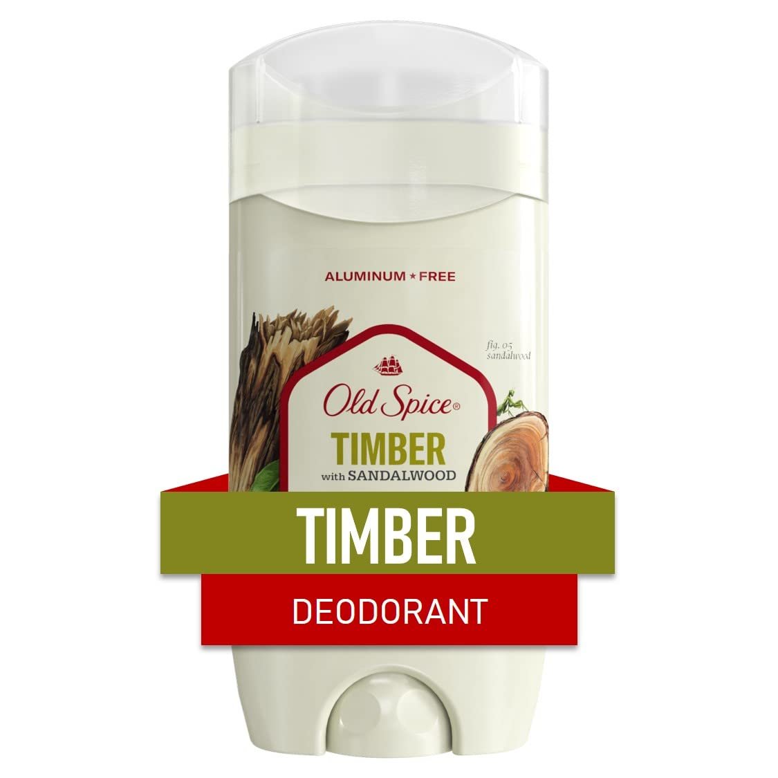 Old Spice Timber Deodorant – Invisible Solid für Herren, 85 g