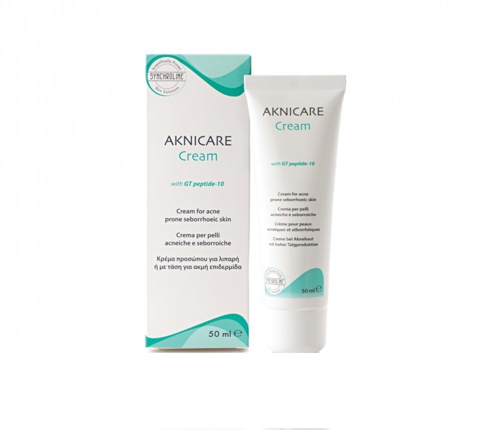 Synchroline Aknicare Creme gegen Akne 50ml – Reduziert Pickel und Hautunreinheiten