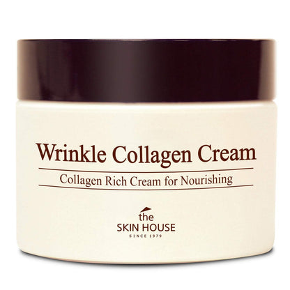 The Skin House Wrinkle Collagen Cream – Anti-Aging Gesichtscreme mit Kollagen, 48 g