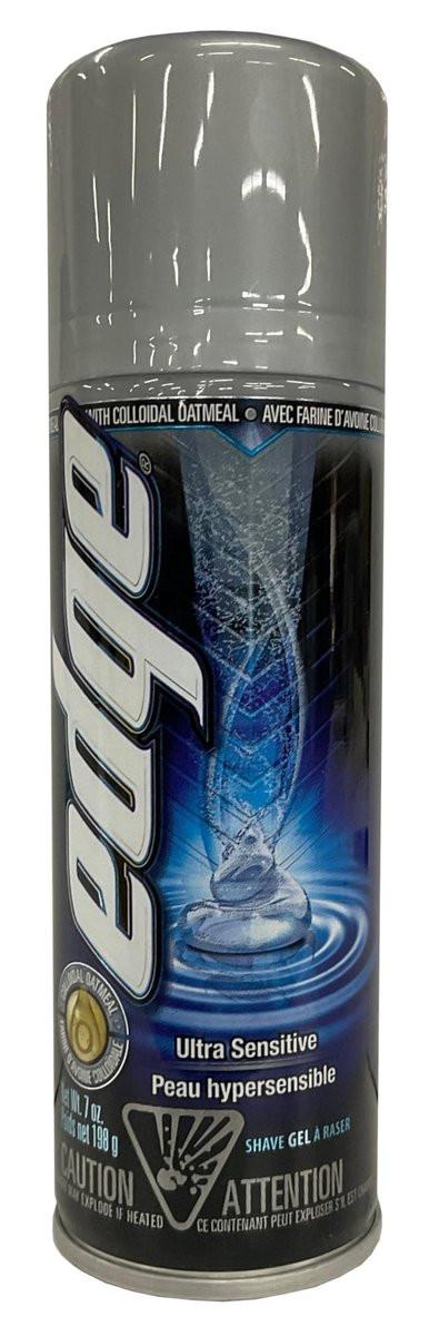Edge Ultra Sensitive Rasiergel mit kolloidalem Hafermehl, 7 oz (2er Pack)