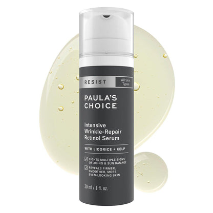 Paula's Choice RESIST Intensives Retinol Serum mit Squalan, Vitamin C & E – Anti-Aging & Faltenbehandlung, 30 ml