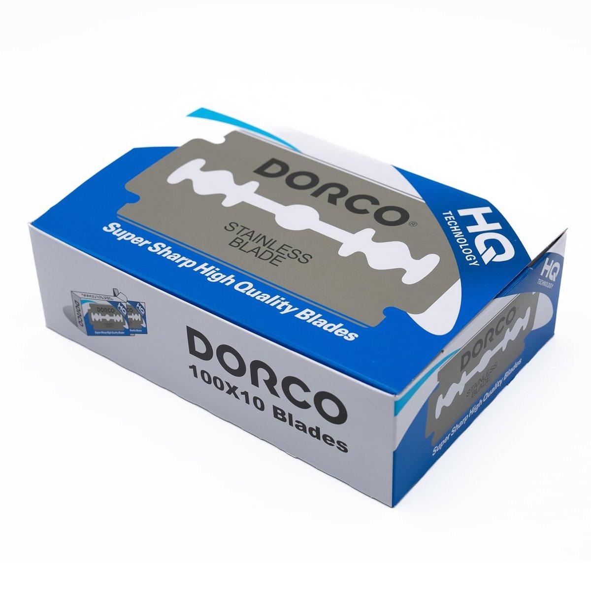 Dorco ST300 Platin-Doppelklingen für Rasierer | 1000 Klingen | Premium-Qualität für sanftes, präzises Rasieren | Langlebig und vielseitig | Ideal für alle Sicherheitsrasierer