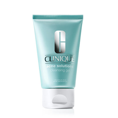 Clinique Acne Solutions Oil Control Reinigungsgel mit 2% Salicylsäure für zu Akne neigende Haut, 125 ml