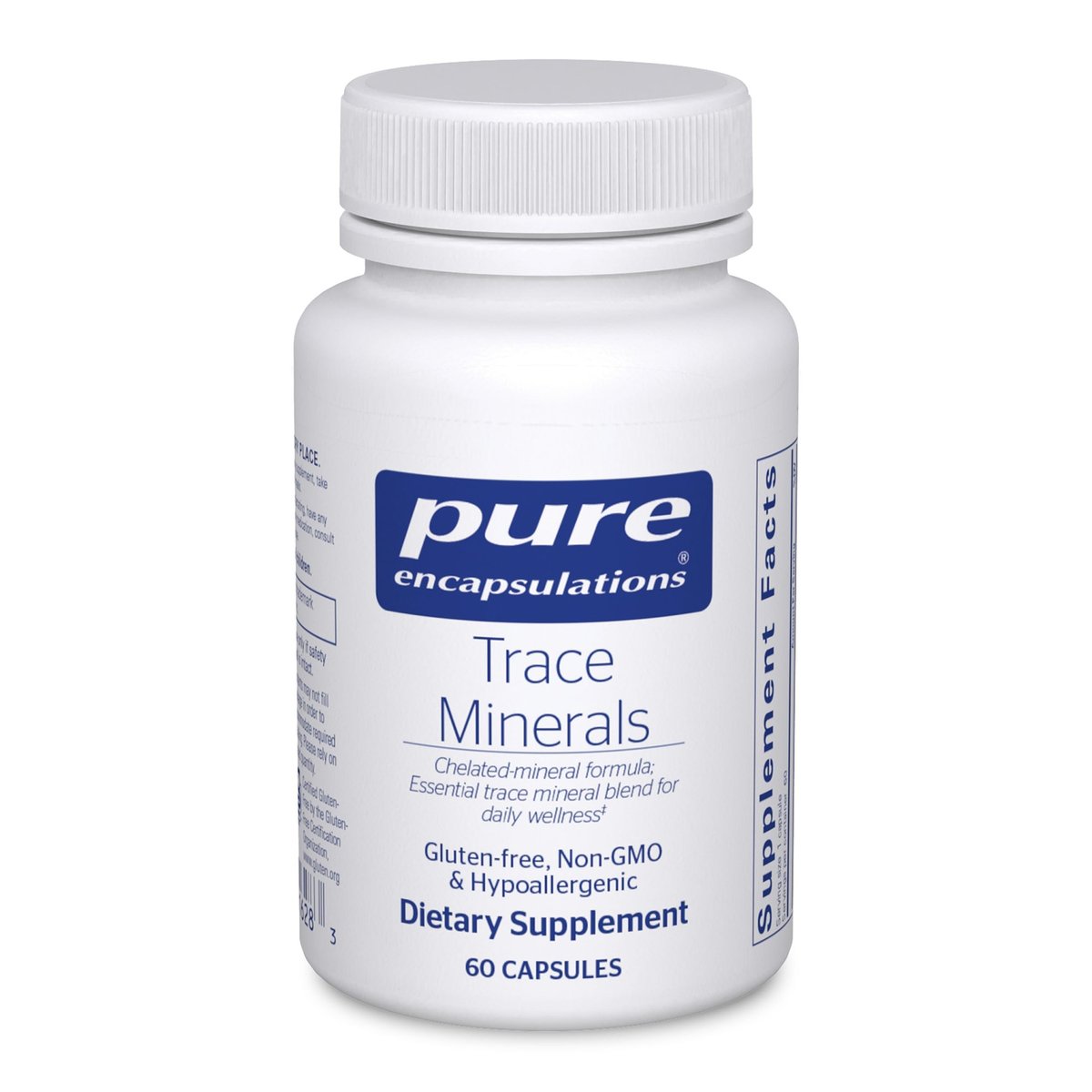 Pure Encapsulations Spurenelemente – Multimineral-Komplex für Stoffwechsel & Zellfunktion – 60 Kapseln