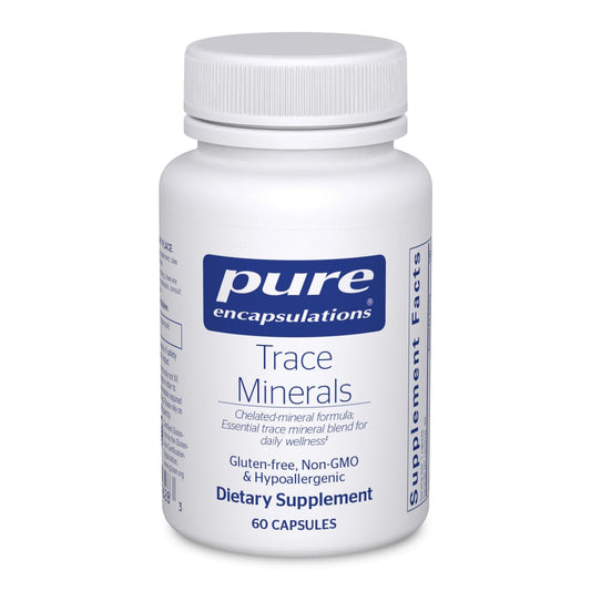 Pure Encapsulations Spurenelemente – Multimineral-Komplex für Stoffwechsel & Zellfunktion – 60 Kapseln