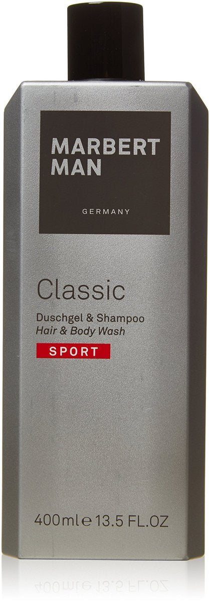 Marbert Classic Sport Duschgel & Haarshampoo für Männer 400 ml