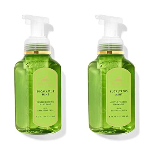 Bath and Body Works Eucalyptus Mint Sanfter Schaumhandseife, 8,75 Unzen (2er-Pack)