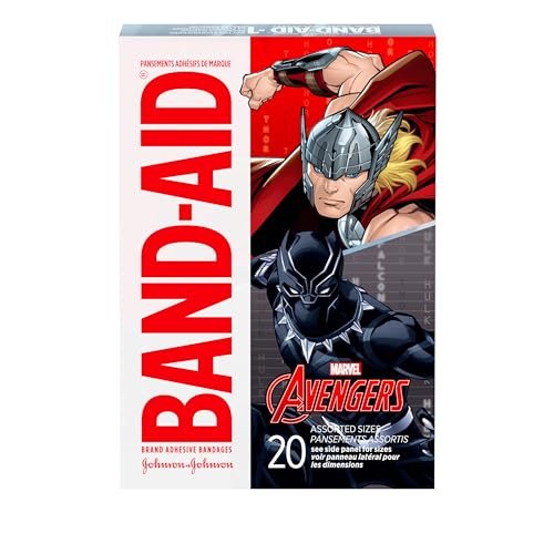 Band-Aid Marken-Pflaster mit Disney Encanto Motiven – 20 bunte Wundpflaster für Kinder und Kleinkinder, verschiedene Größen