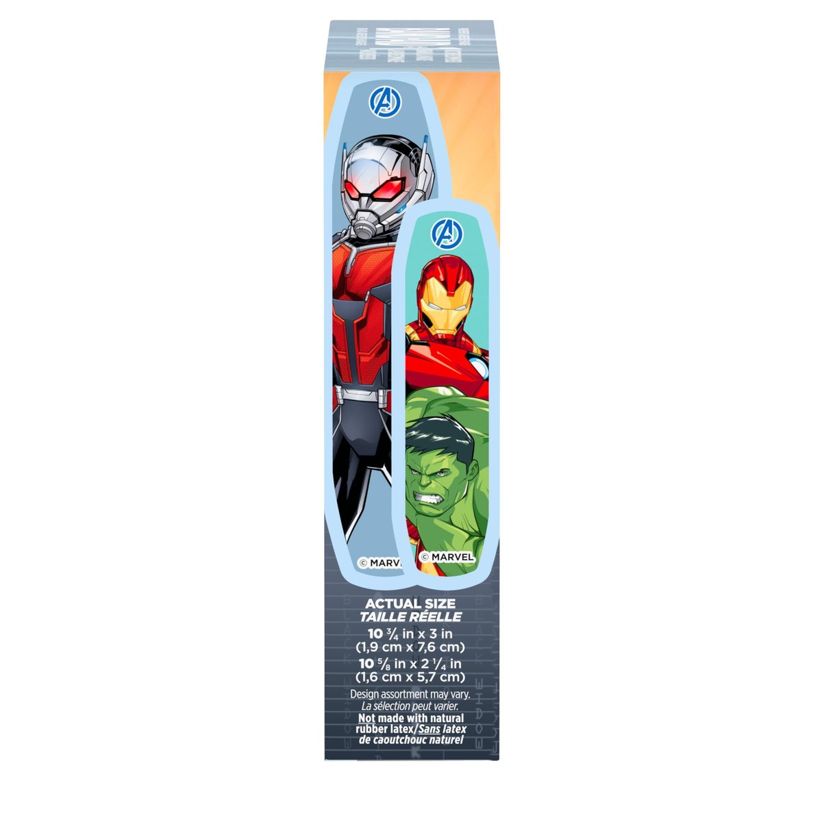 Band-Aid Marken-Pflaster mit Marvel Avengers Motiven für Kinder & Kleinkinder, bunte Wundversorgung für kleine Schnitte & Schrammen, verschiedene Größen, 20 Stück