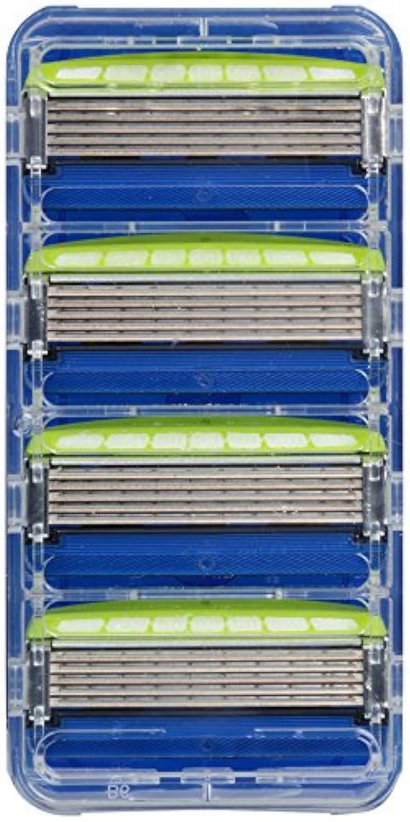Schick Hydro 5 Sensitive Ersatzklingen für Rasierer, 4 Stück