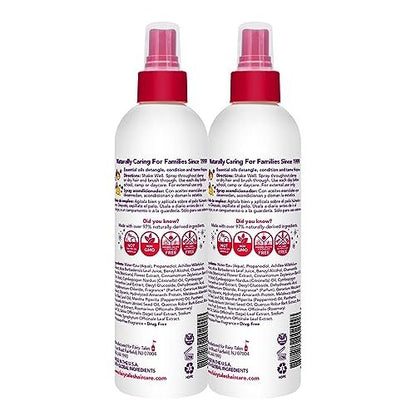Fairy Tales Rosemary Repel Tägliches Pflegespray für Kinder – Kinder mögen den Duft, Läuse nicht, 2er-Pack (2 x 237 ml)
