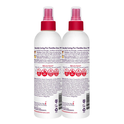 Fairy Tales Rosemary Repel Tägliches Pflegespray für Kinder – Kinder mögen den Duft, Läuse nicht, 2er-Pack (2 x 237 ml)