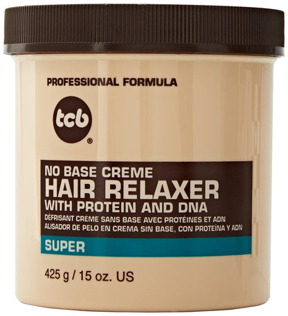 TCB No Base Creme Hair Relaxer mit Protein und DNA 425 g
