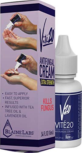 VITÉ20 V20 Vite 20 Antifungal Creme – Fuß- und Nagelpilzbehandlung für Hände und Füße