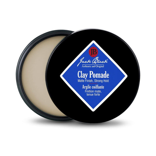 Jack Black - Tonerde Pomade, 78 g - PureScience Formel, Haarstyling mit natürlichem Halt, matter Finish, aufbaubare Kontrolle, natürliche Öle, Pflanzenextrakte, duftfrei