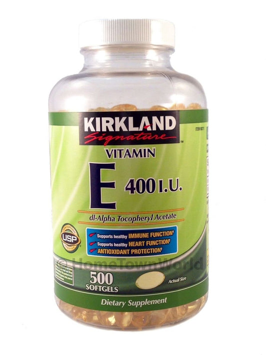 Vitamin E 400 I.E. 500 Weichkapseln – Unterstützt ein gesundes Immunsystem