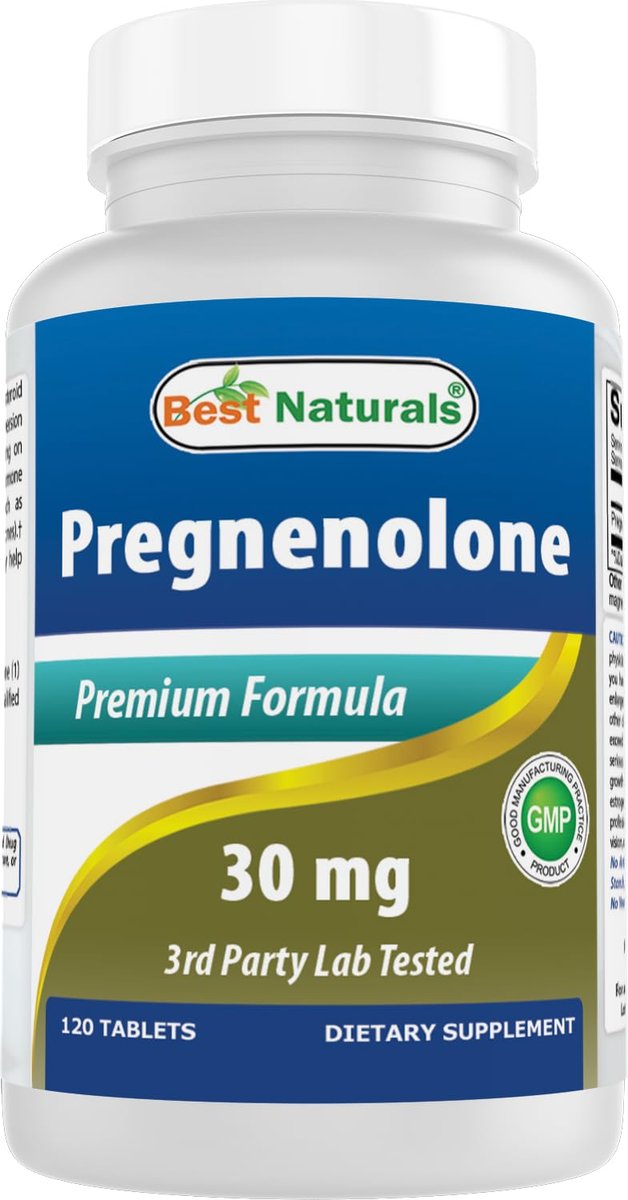 Best Naturals Pregnenolon 30 mg Tabletten, 120 Stück
