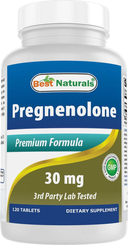 Best Naturals Pregnenolon 30 mg Tabletten, 120 Stück