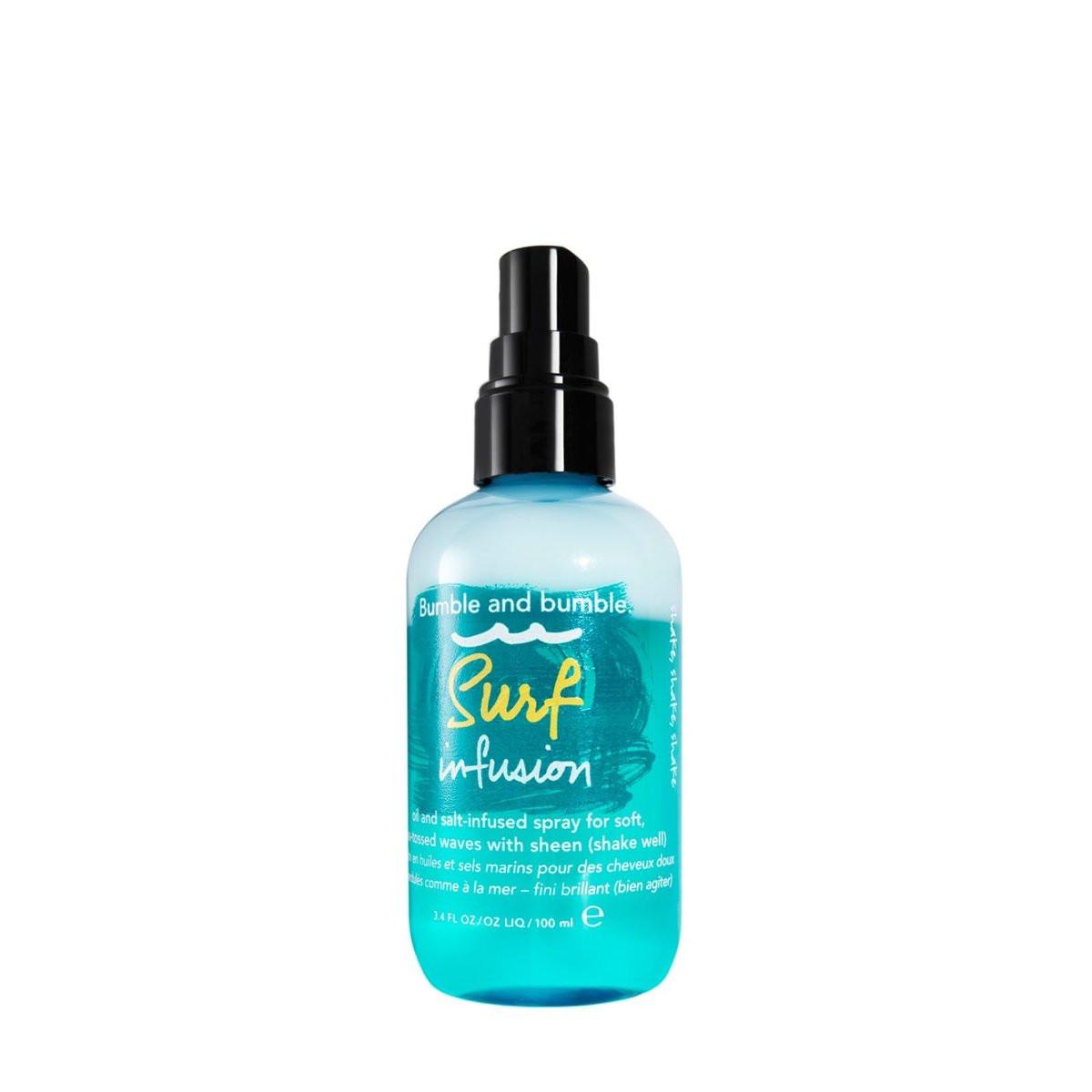 Bumble and bumble. Surf Infusion Öl und Meersalz Spray | Pflegend | Für Strandwellen + Glanz | Für mittleres bis dickes welliges, glattes Haar 100 ml