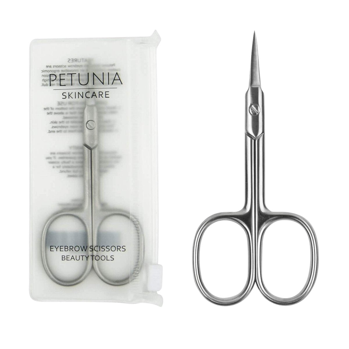 Professionelle kleine Maniküre-Cuticula-Schere für Gesichtshaare, Nägel, Schnurrbart, Augenbrauen, Wimpern, Nase, Ohren, Schönheit, Damen und Herren, Edelstahl