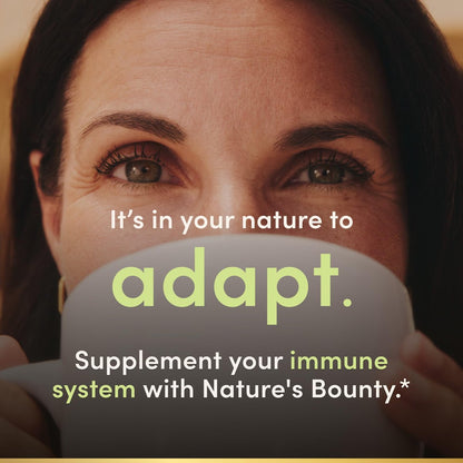 Nature's Bounty Vitamin C + Zink – 60 Tabletten zur Unterstützung des Immunsystems