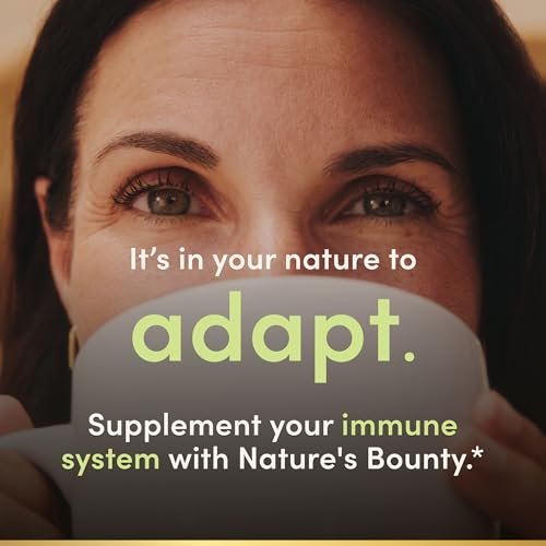 Nature's Bounty Vitamin C + Zink – 60 Tabletten zur Unterstützung des Immunsystems