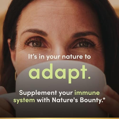 Nature's Bounty Vitamin C + Zink – 60 Tabletten zur Unterstützung des Immunsystems